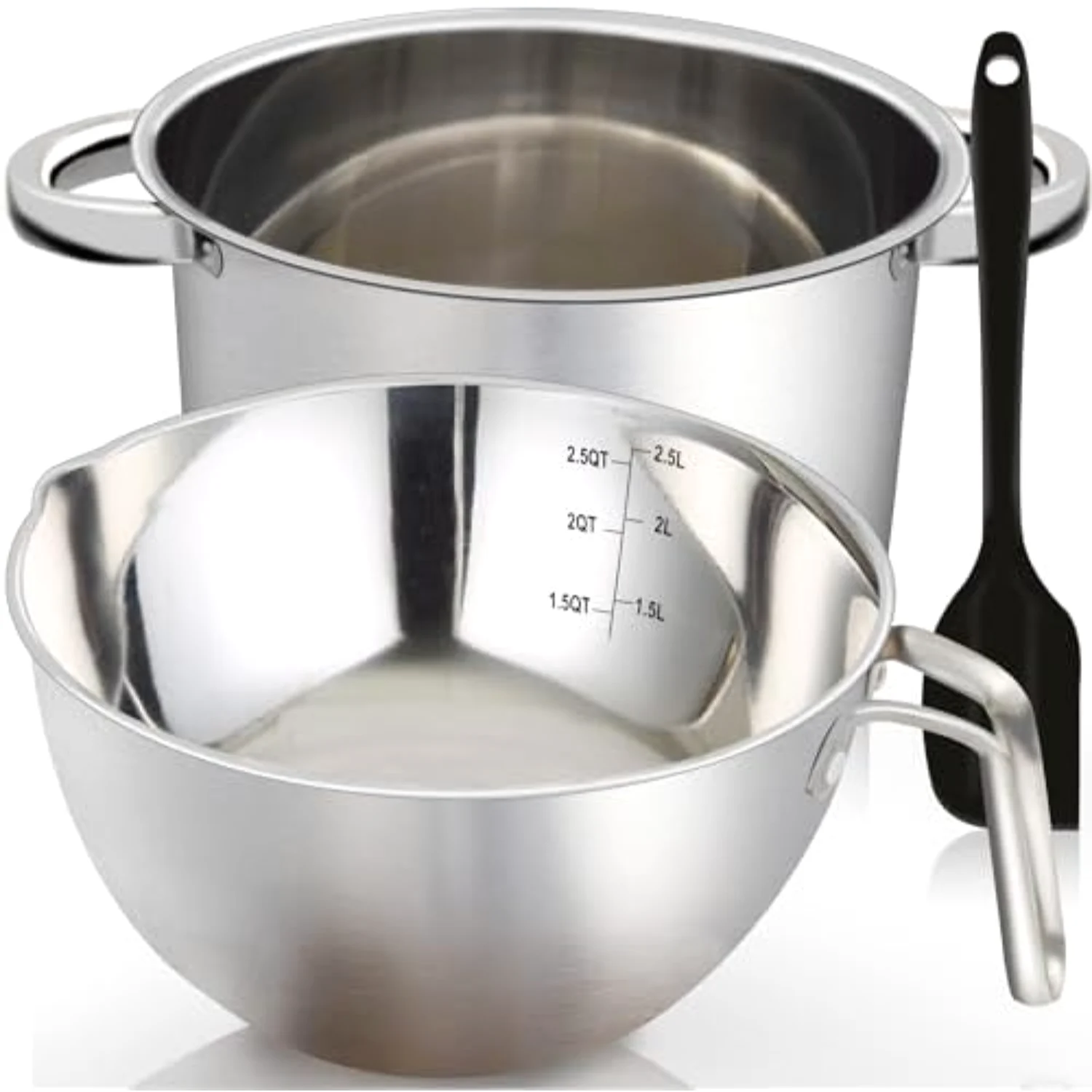 2.3 qt insert, 3.6 qt pot